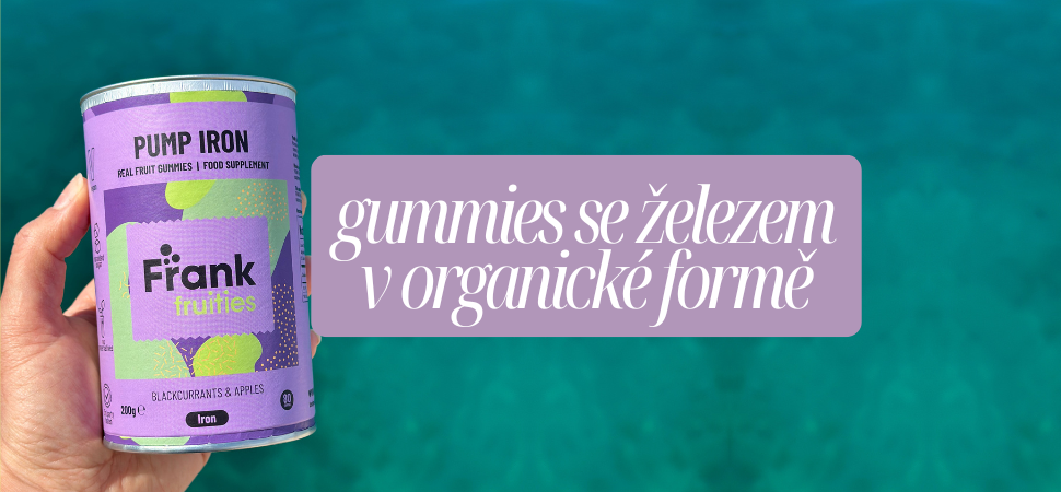 Ovocné gummies se železem. Čisté složení!