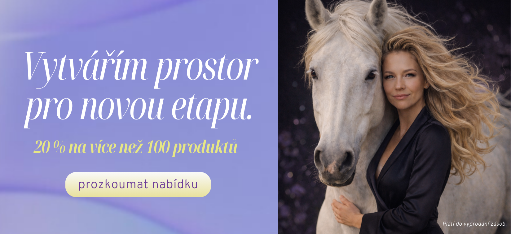 Vytvářím prostor pro novou etapu - sleva 20% na vybrané produkty