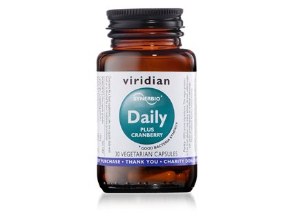 1142 1 synerbio daily cranberry 30 kapsli smes probiotik a prebiotik s brusinkovym extraktem