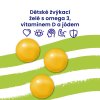 5.AR dětské žvýkací želé s omega 3, vitamínem D a jódem