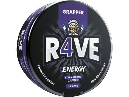 R4VE ENERGY GRAPPER 100 MG puffly cz