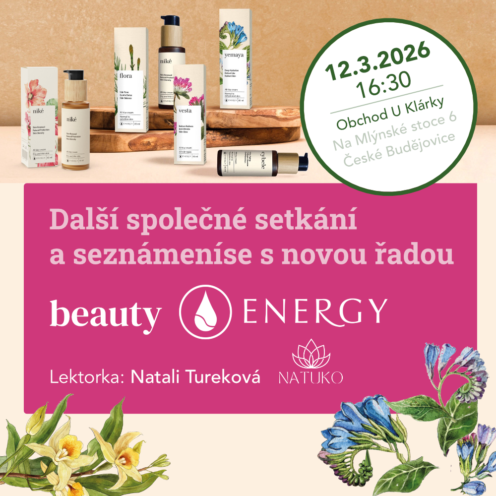 SETKÁNÍ A SEZNÁMENÍ SE S NOVOU ŘADOU BEAUTY ENERGY