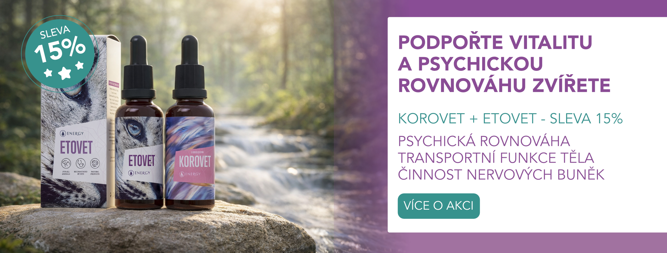 Veterinární produkty Etovet + Korovet