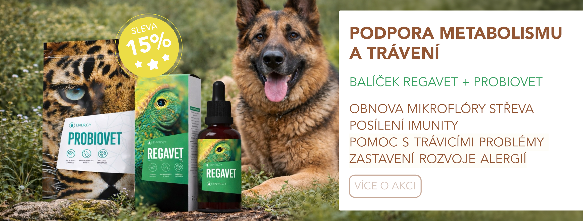 Probiovet a Regavet v akci měsíce