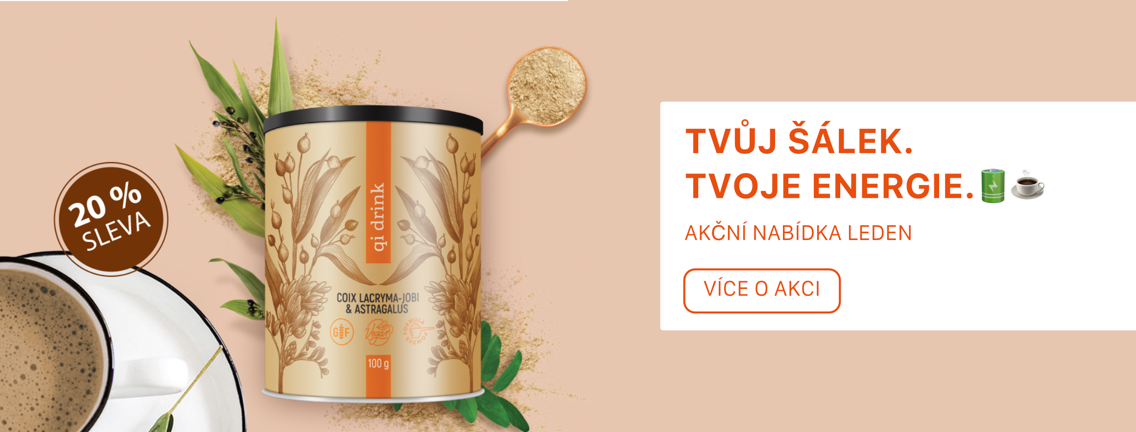 Qi drink, qi coffee, qi collagen