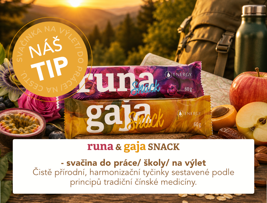 runa snack a gaja snack - přírodní tyčinky
