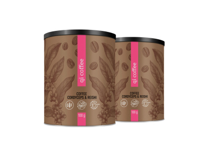 Energy Qi coffe + Qi coffe 100g (Klubová cena)