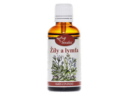 Tinktura ze směsi pupenů Žíly a lymfa od Serafinu
