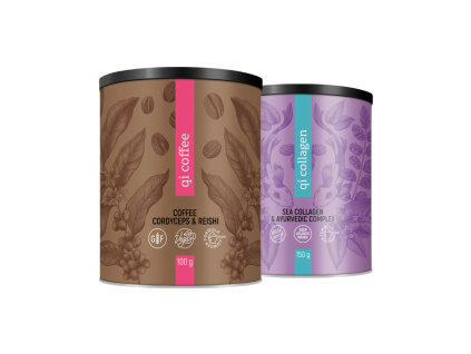 Energy Qi collagen 150g + Qi coffe 100g (Klubová cena)