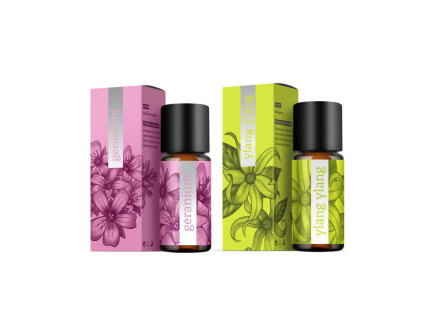 Energy esence Geranium + Ylang Ylang (Klubová cena)
