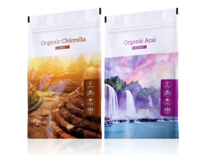 Organic Chlorella tabs a Acai od Energy