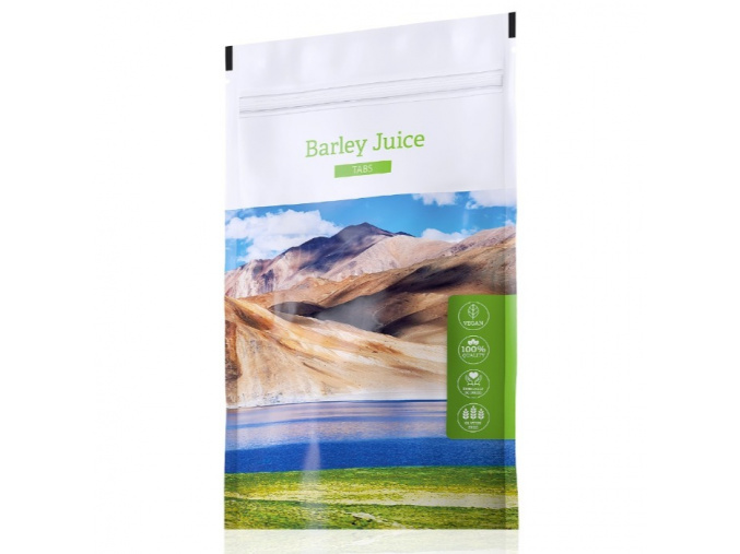Tibetský zelený ječmen Barley Juice tabs od Energy