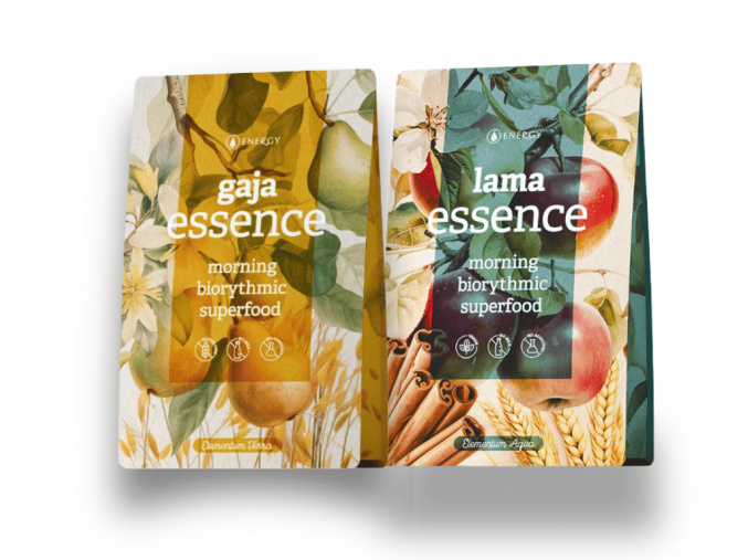 Energy Gaja Essence 420 g + Energy Lama Essence 420 g (POUZE PRO ČLENY)