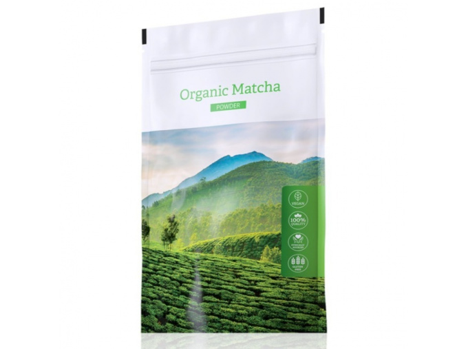Jemný zelený čaj Organic Matcha powder od Energy