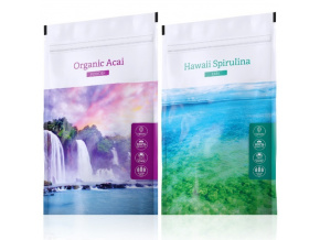 Organic Acai powder a Hawaii Spirulina tabs od Energy