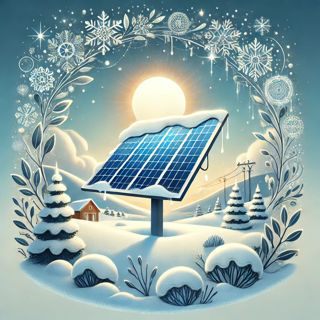Využití solární energie v zimních měsících