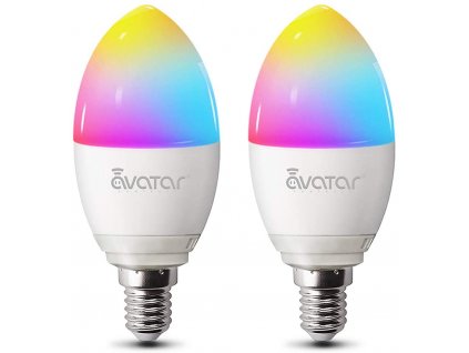 Smart LED žárovka E14