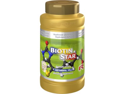 Biotin Star, 120 tbl  Doplněk stravy