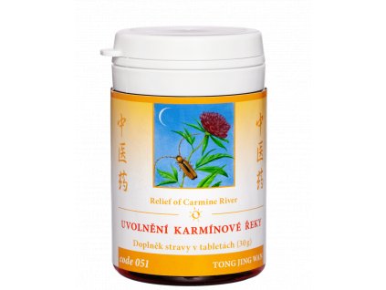 tcm herbs uvolneni karminove reky