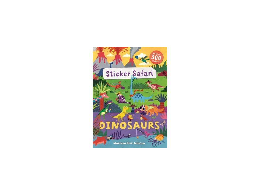 3909 sticker safari dinosaurs