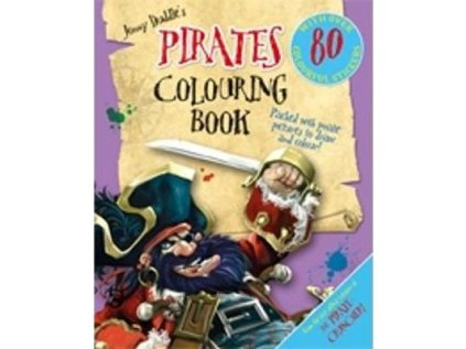 3684 jonny duddle s pirates colouring book