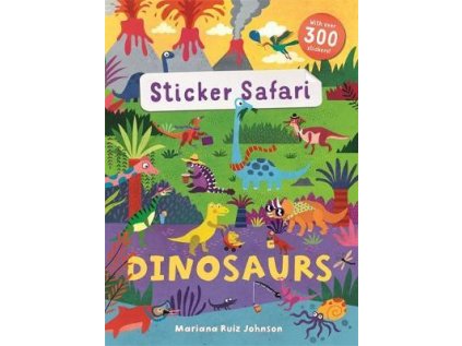 3909 sticker safari dinosaurs