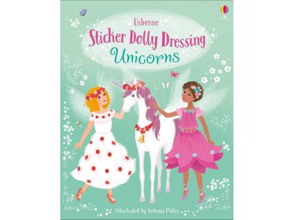 StickerDollyDressingUnicorns