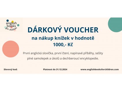 Dárkový voucher 1000