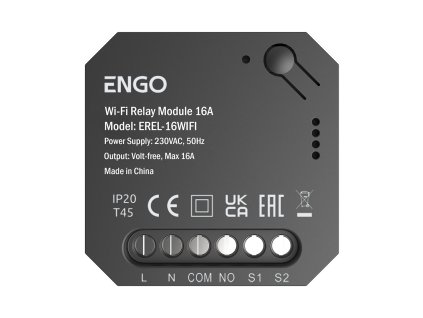 EREL-16WIFI  Inteligentné relé Wi-Fi, 16A