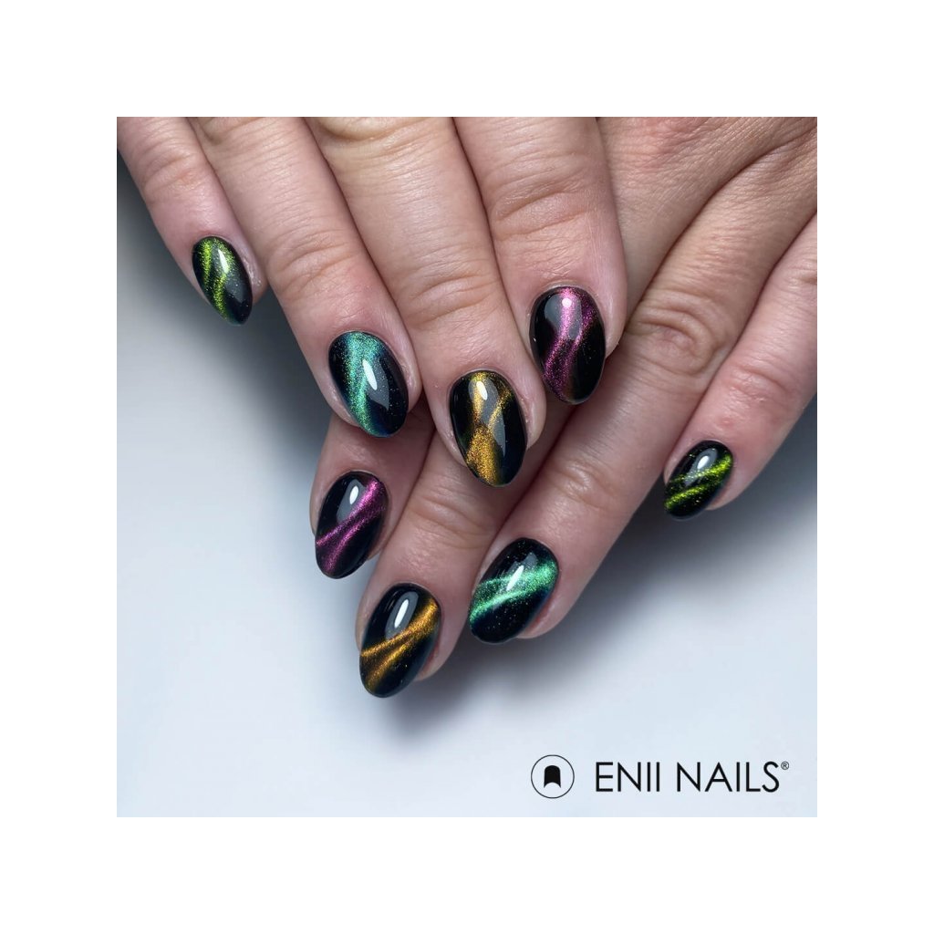 Aimeili Cat Eye Gel Polish Set Magnetic Black Green Red Pink Blue Color –  AIMEILI GEL POLISH