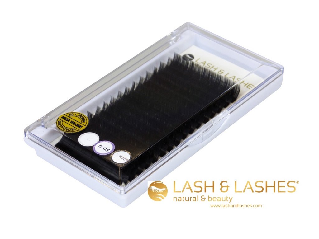 Řasy LASH & LASHES 8 mm