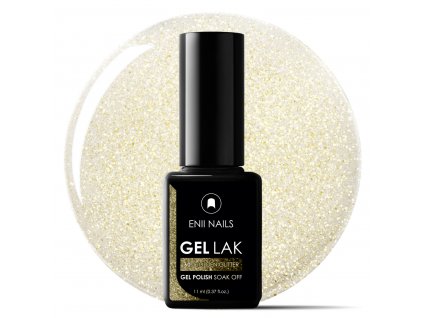 Zlatý glitrový Gel Lak 60 Glitter Glitter 11ml