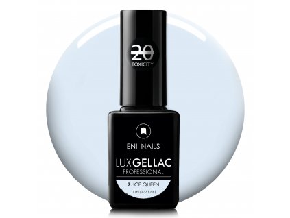 Světlomodrý gel lak LUX GEL LAC 7