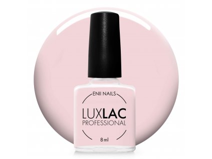 Růžový lak na nehty Lux Lac 2 True Nude 8 ml