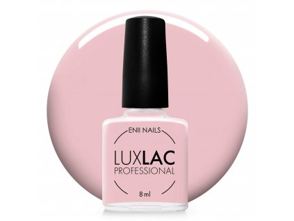 Růžový lak na nehty Lux Lac 3 Peony 8ml