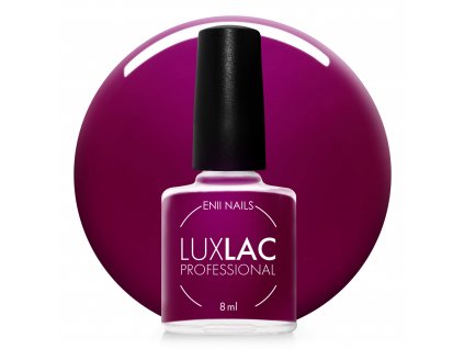 Neonový fialový lak na nehty Lux Lac 23 Violet Glamour
