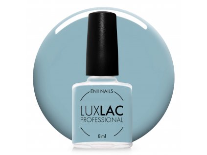 Světle modrý lak na nehty Lux Lac 27 winter 8ml