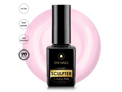Rubber Sculpter 2.Baby pink