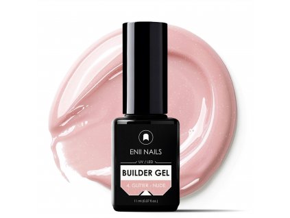 Builder gel 4 glitter nude 11ml