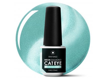Tyrkysový Neon cat eye 1 Turquoise 5ml