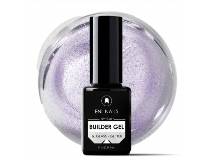 Builder gel 5 glitter violet 11ml