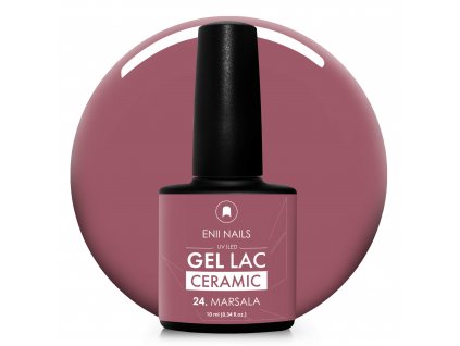 Gel Lac Ceramic 24 Marsala