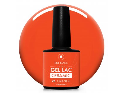 Oranžový Gel Lac Ceramic 26 Orange