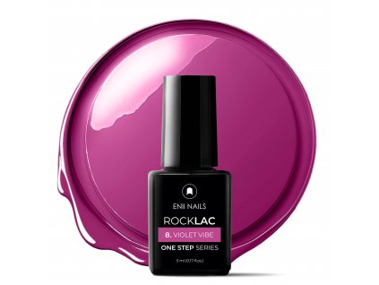 Fialový Rocklac 8 Violet Vibe 5ml