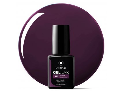 Gel lak 122 Purple Eggplant 5ml