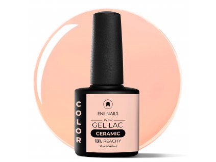 Tělově oranžový Gel Lak Ceramic 131 Peachy 10ml