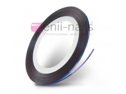 Nail art páska - modrá, 1 mm