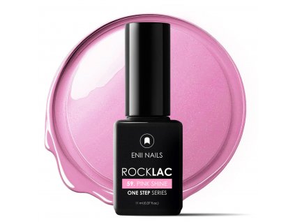 Růžový perleťový Rocklac 59 Pink Shine 11ml