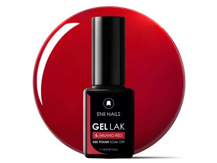 Gel lak 11 ml - milano red