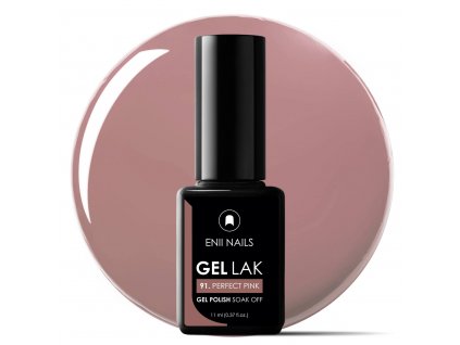 Tělový Gel lak 91 Perfect pink 11ml